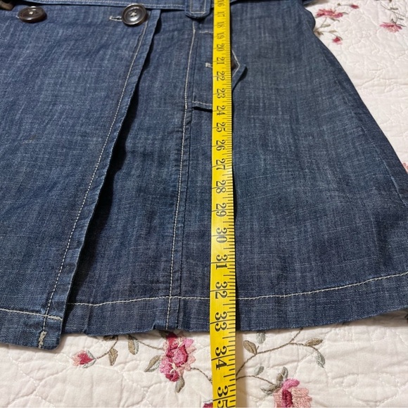 Forth & Towne Denim Trench Coat XL - Picture 12 of 13